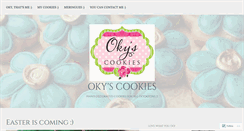 Desktop Screenshot of okyscookies.com